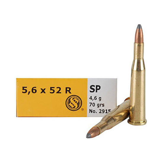 SB 5.6X52R 70GR SP 20/25  - Ammunition